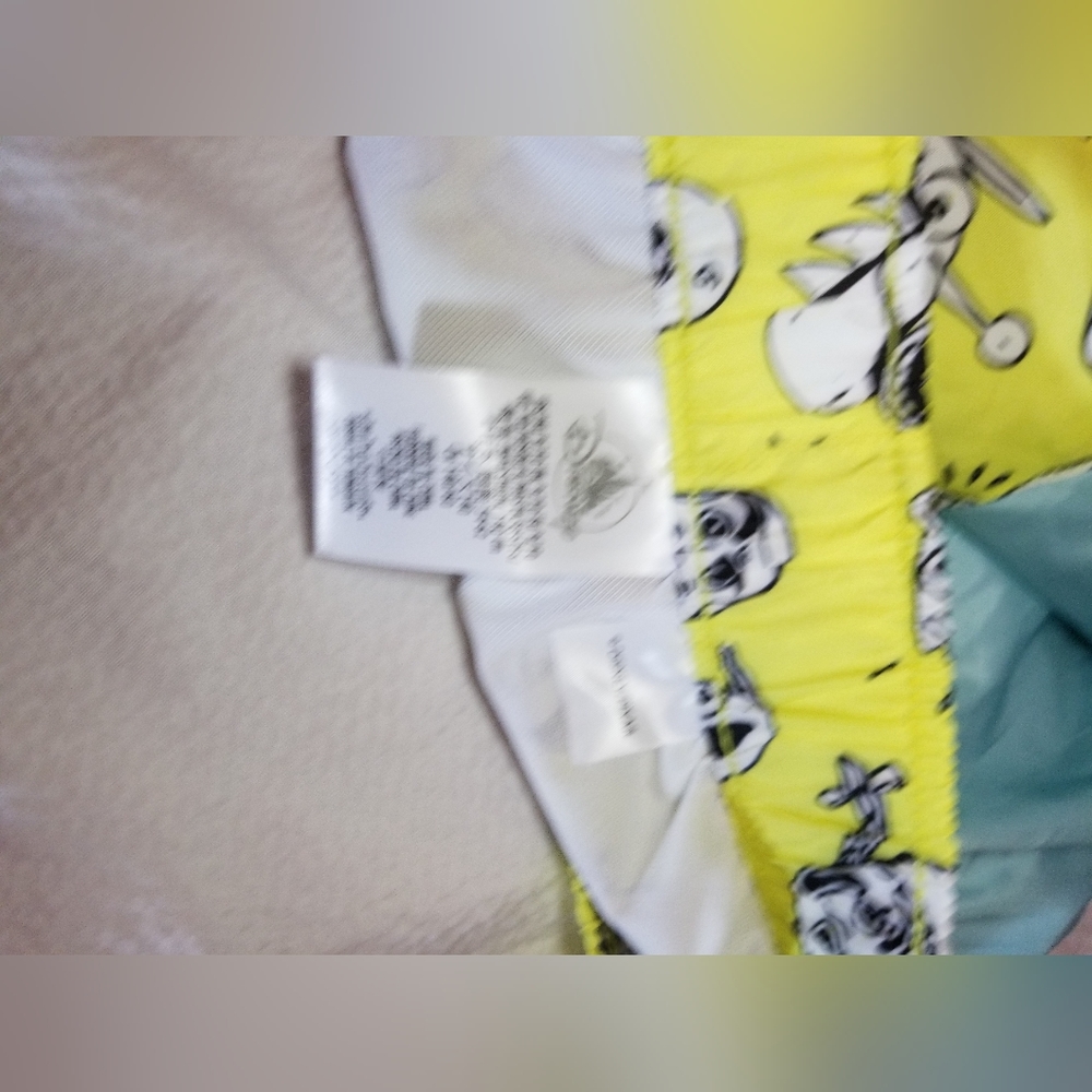 NWT AUTHETIC DISNEY SWIM TRUNK SHORTS WITH ZIPPER POCKETS 9/10 BOYS - Picture 5 of 10